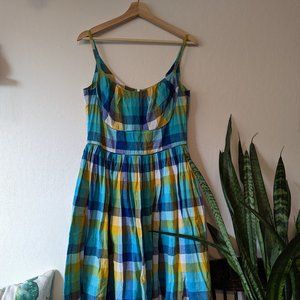 Emily and Fin Enid Dress in Cote D'Azur